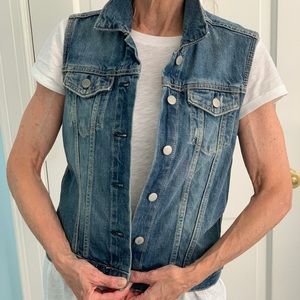 GAP Jackets & Coats | Gap Denim Vest | Poshmark